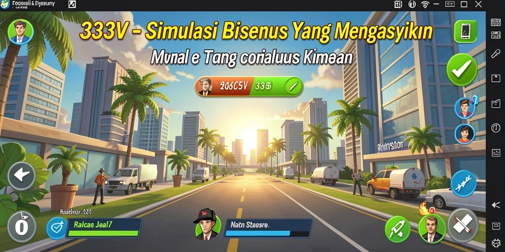 Screenshot dari gameplay Tycoon yang menarik dan interaktif.