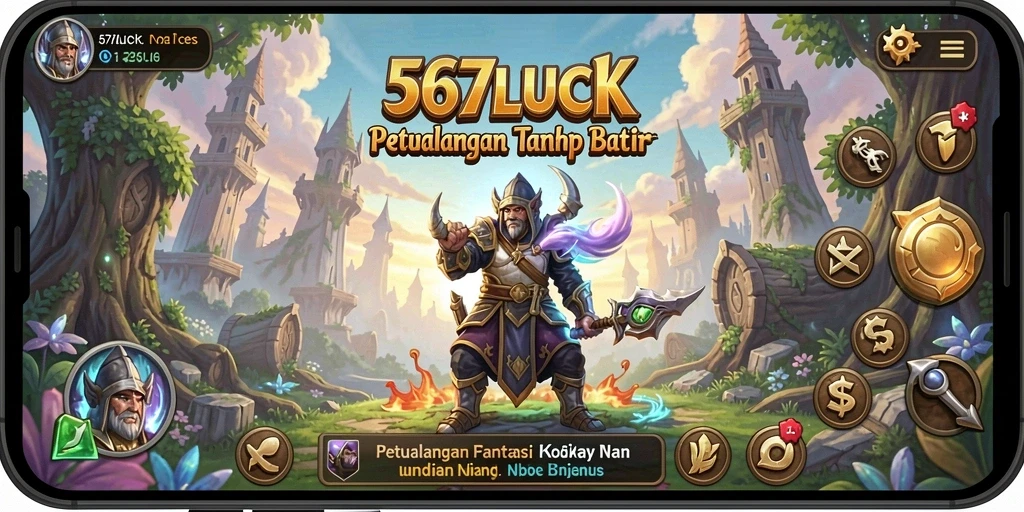 Tampilan gameplay 567LUCK yang memukau dan penuh aksi.