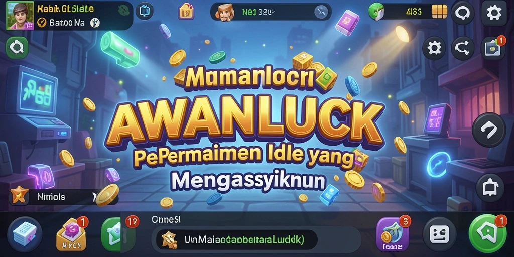 Tampilan gameplay <strong>AWANLUCK</strong> yang menarik dan penuh warna.