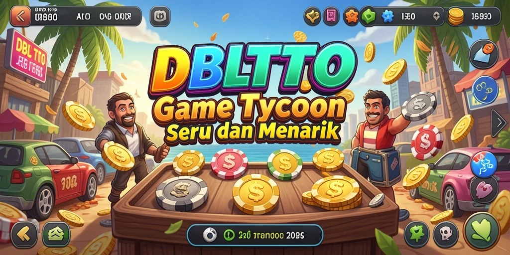 Tampilan gameplay DBLTOTO yang menarik dan penuh warna.