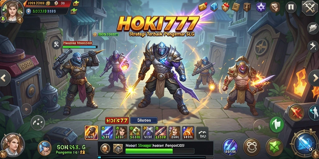Tampilan menarik dan gameplay mendebarkan HOKI777.