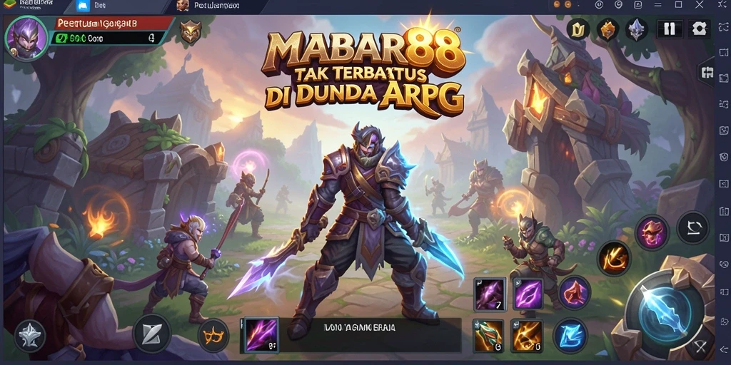 Tangkapan layar gameplay MABAR88 yang penuh aksi dan petualangan.