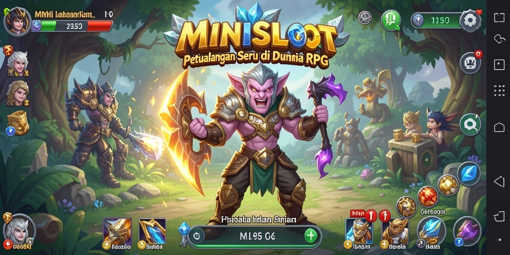 Tangkapan layar gameplay menampilkan aksi seru di <strong>MINISLOT</strong>.