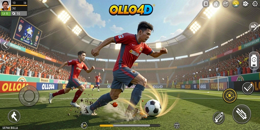 Tampilan gameplay OLLO4D yang menegangkan dan seru.