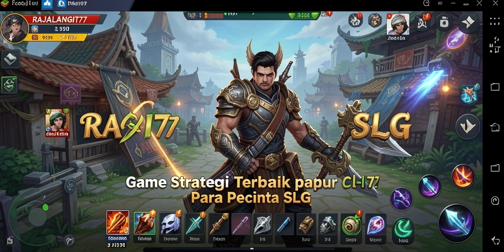 Tampilan gameplay menarik dari RAJALANGIT77 dengan aksi strategis.