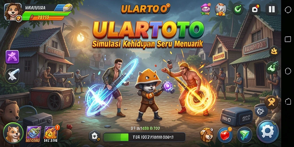 Tangkapan layar gameplay ULARTOTO yang menarik dan interaktif.